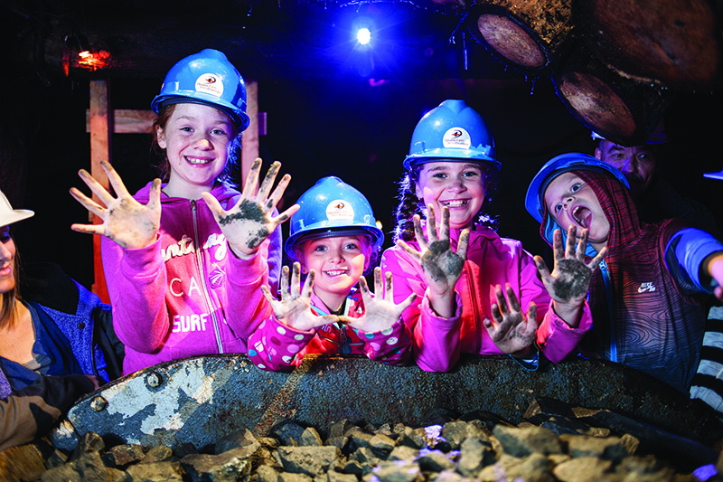 Visite de la mine souterraine 1