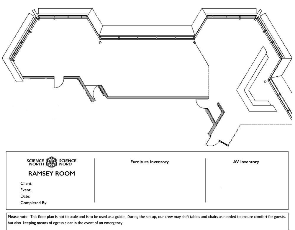 plan de sol — salle ramsey