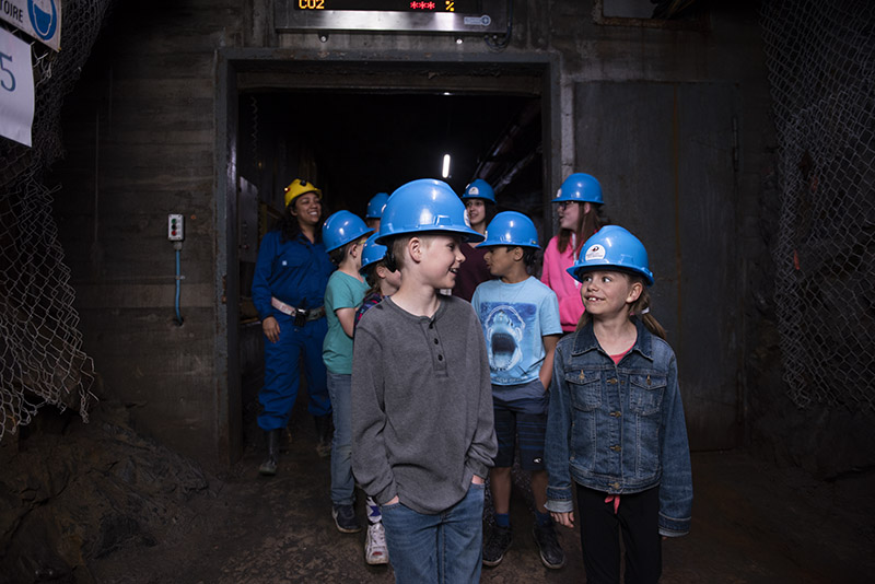 Visite de la mine souterraine 2