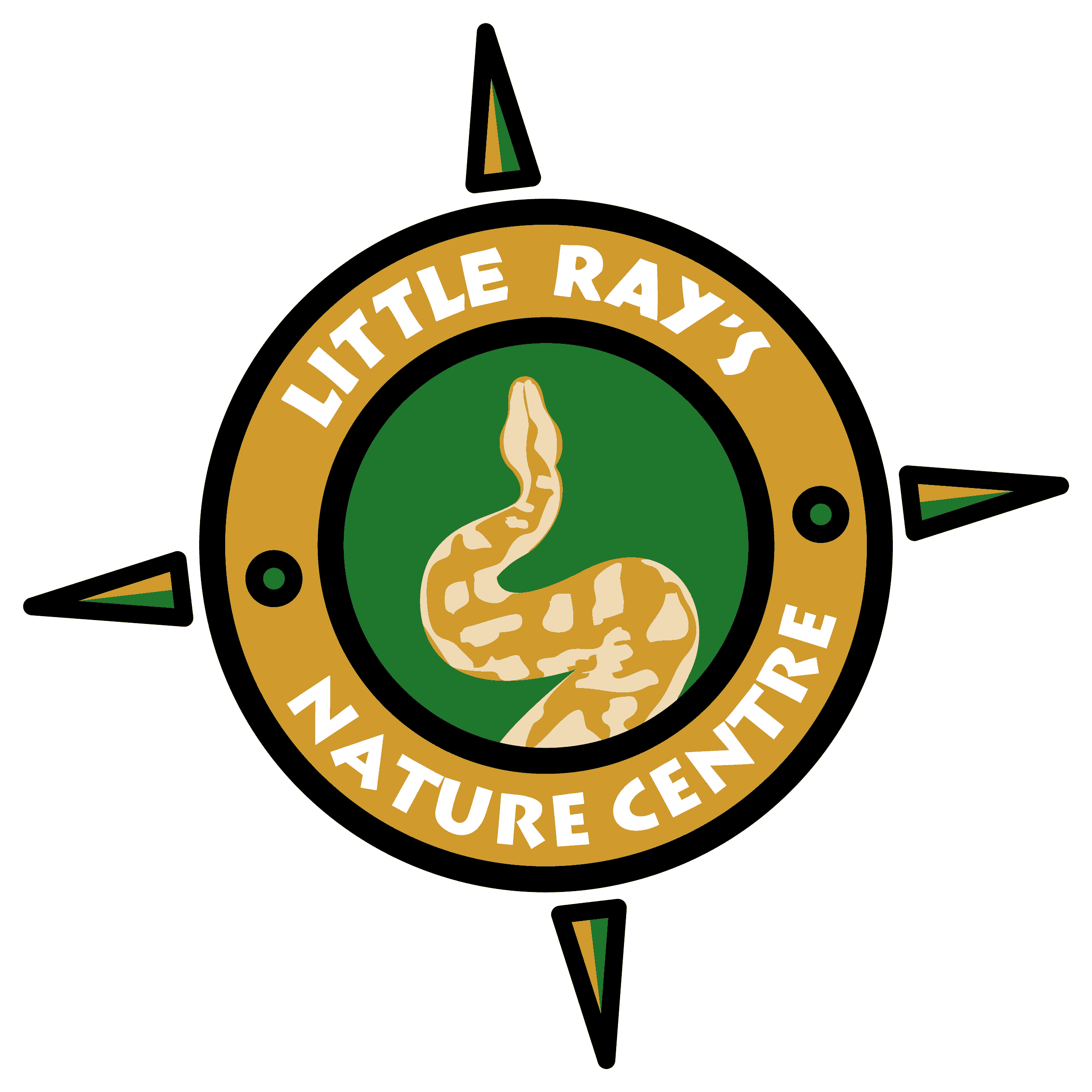 little ray's nature centre logo
