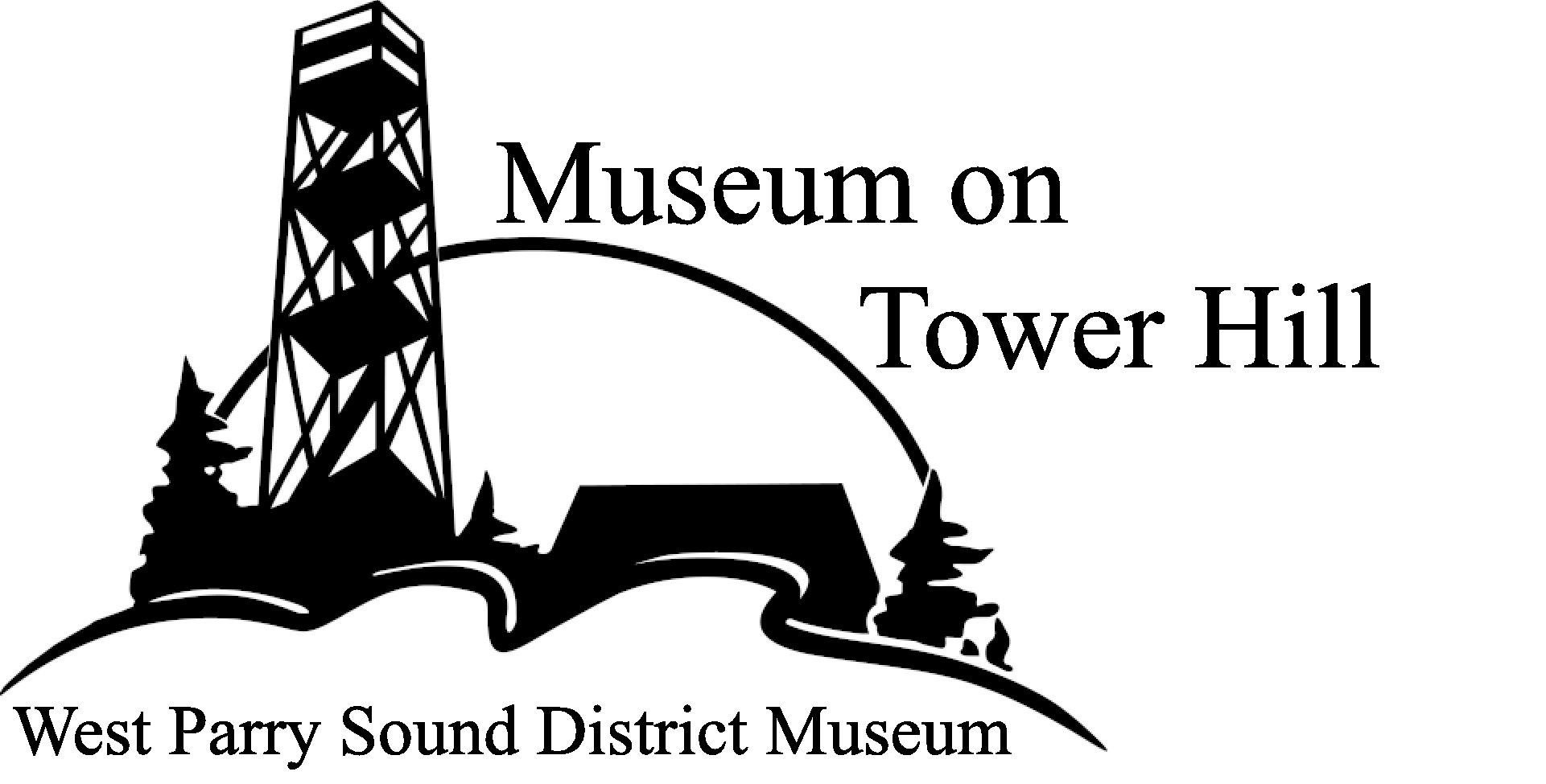 logo de museum on tower hill west parry sound district museum