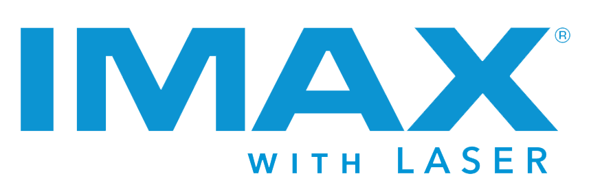 imax with laser logo