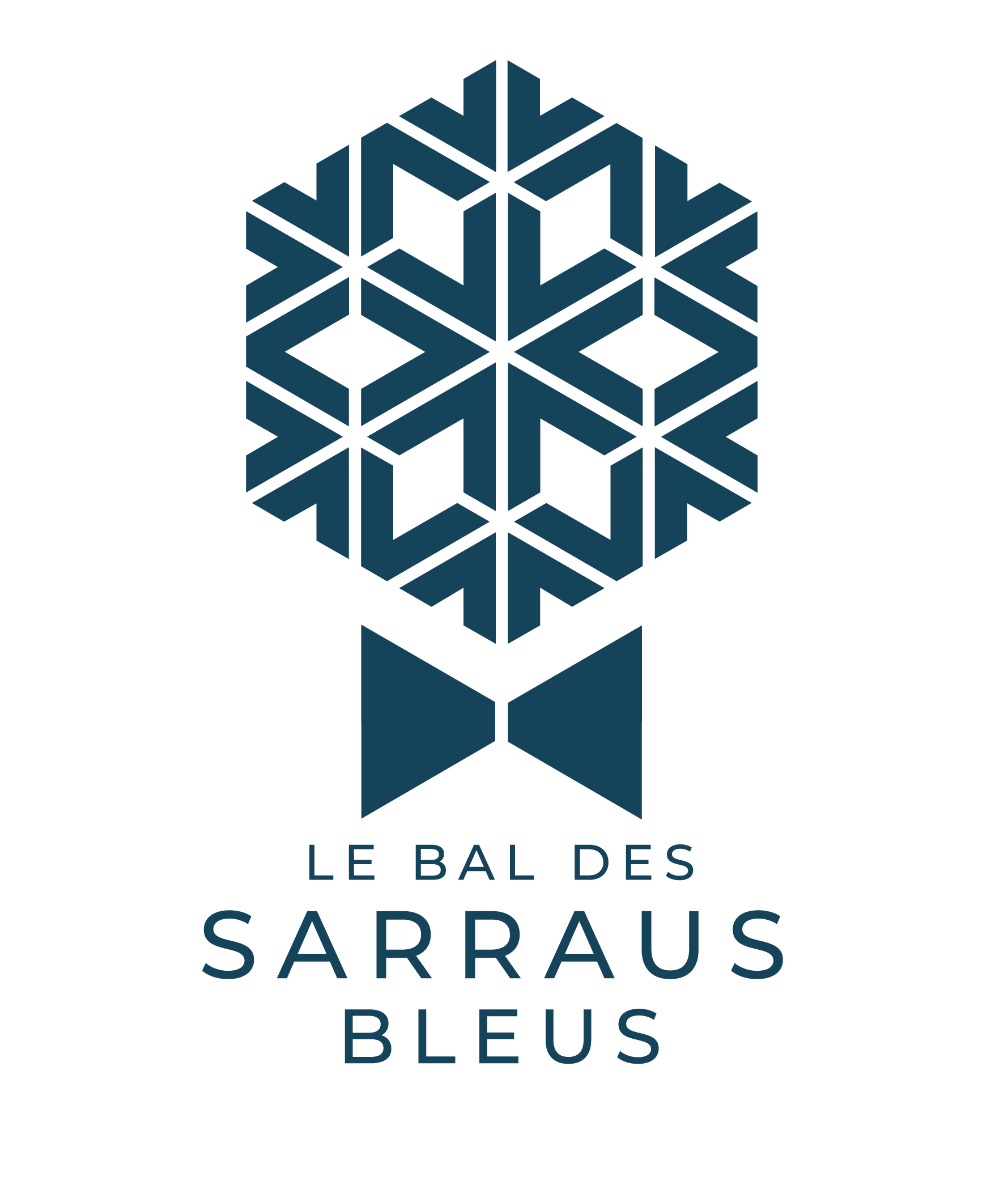 logo de bal des 'sarraus bleus'