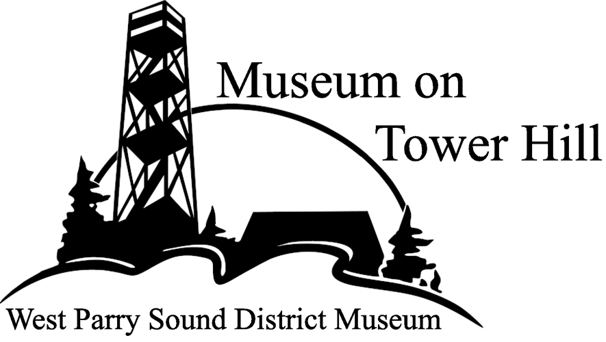 logo de museum on tower hill west parry sound district museum