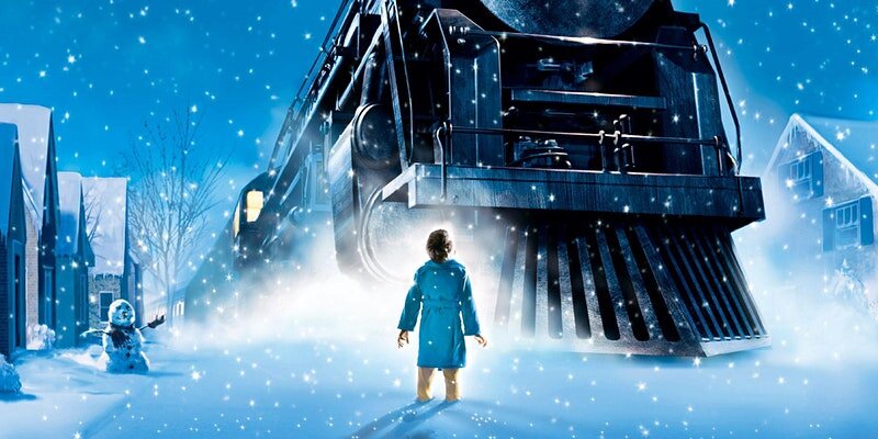 affiche du film the polar express