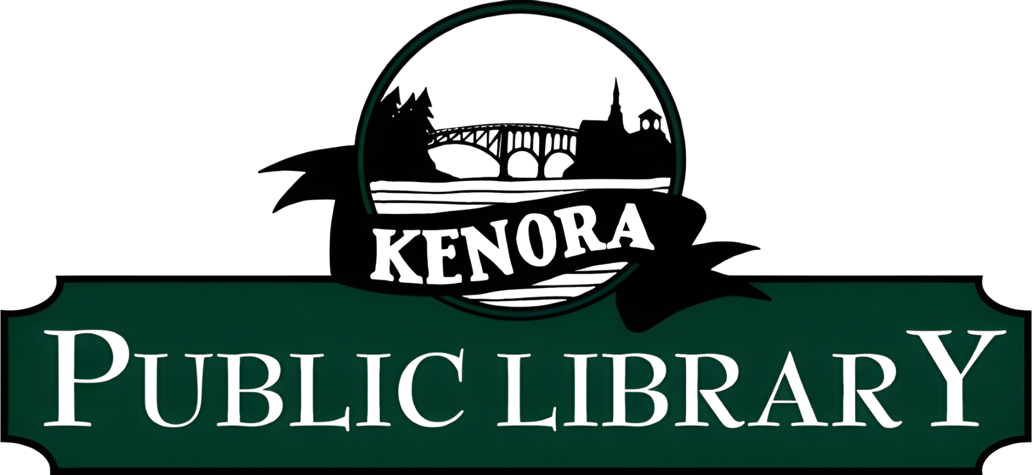 logo de kenora public library