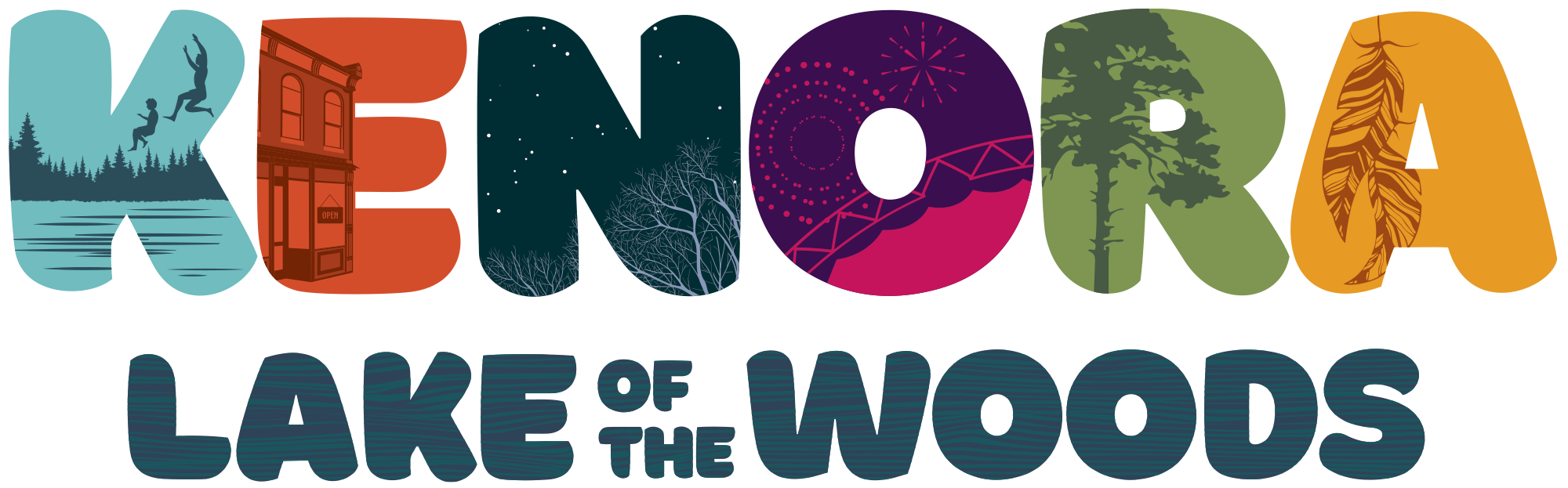 logo de kenora lake of the woods