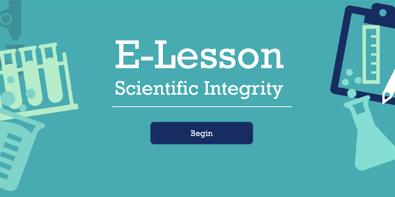 scientific integrity e-lessons