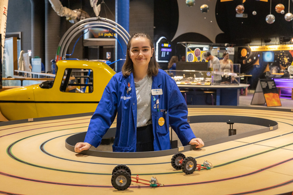 violet sarraus bleu à science nord