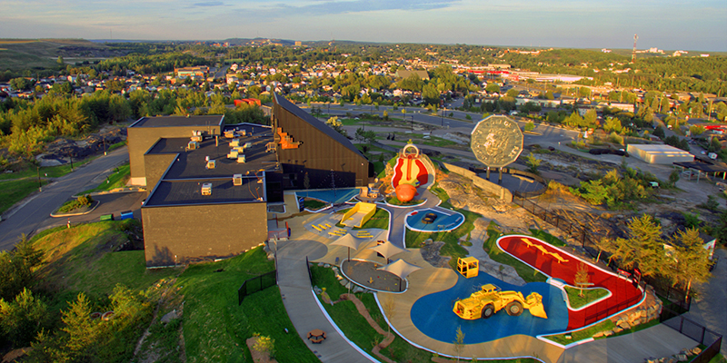 overhead drone shot of dynamic earth