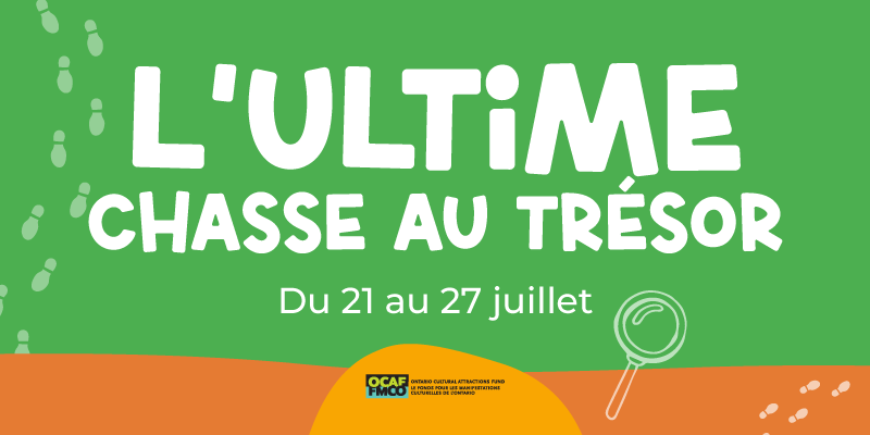 l'ultime chasse au trésor ultime sur fond vert