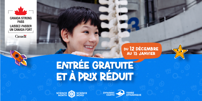 jeune garçon regardant par-dessus la rampe de science nord avec un magnifique squelette de baleine en arrière-plan