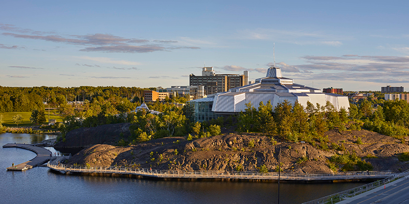 science north snowflake building