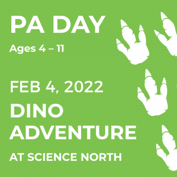 pa day february 4 2022 dino adventure at science north