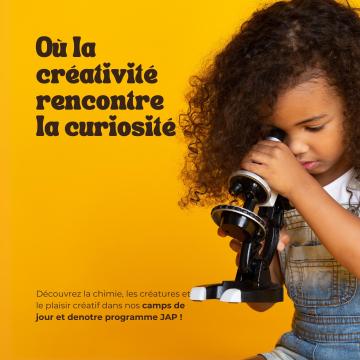 journées de jp et camps de vacances ou le créativité rencontre le curiosité