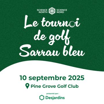 le tournoi de golf sarrau bleu au club de golf pine grove le 10 septembre