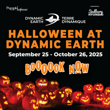 september 25 to october 26, halloween at dynamic earth