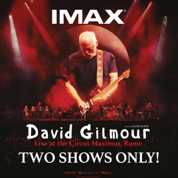 david gilmour live at the circus maximus rome movie poster