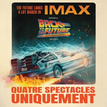 affiche du film back to the future 40e anniversaire