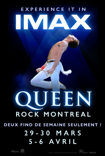 queen rock montreal à science nord imax