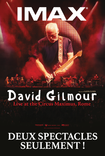 affiche du film david gilmour live at the circus maximus rome