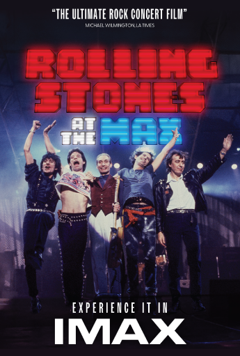 rolling stones at the max movie poster