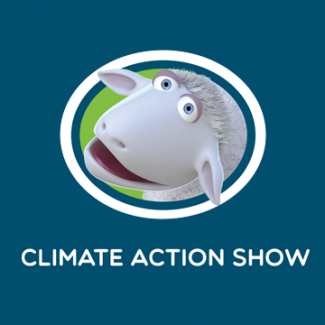 climate action show logo sheepy